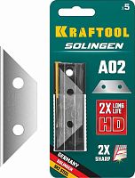 Лезвия трапециевидные SOLINGEN А02 5 шт KRAFTOOL 09627-S5_z02  картинка